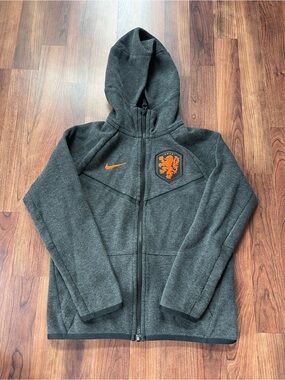 Nike Netherlands KNVB Tech Full-Zip Hoodie (Youth M)